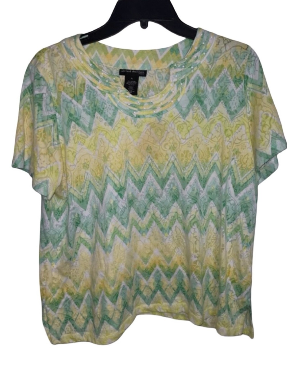 Alfred Dunner Petite Large short-sleeve Top